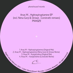 Hydroxytryptamine EP (incl. Nima Gorji & Octave, Constratti remixes)