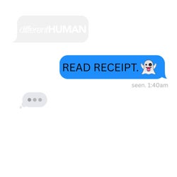 read receipt.