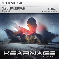 Alex Di Stefano 'Never Back Down' Chart 2017