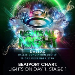 LAN Dallas Chart: Lights On Day 1, Stage 1