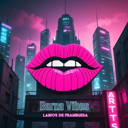 Labios de frambuesa