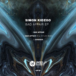 Simon Kidzoo 'Bad Affair' Chart