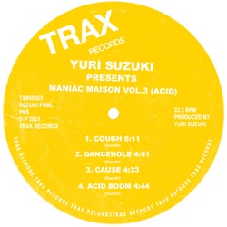 YURI SUZUKI PRESENTS MANIAC MAISON VOL.3 (ACID)