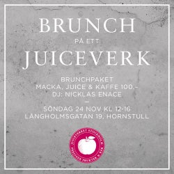 Nicklas Enace @ Juiceverket Brunchbeats