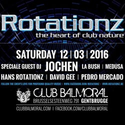 Mercado's Rotationz On Tour Chart March 2016
