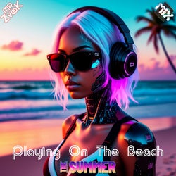 Playing On The Beach