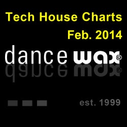 DANCEWAX'S TECH-HOUSE CHARTS Feb. 2014