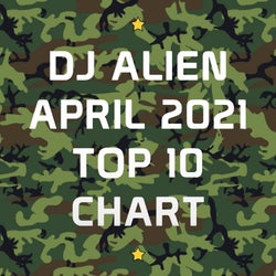 DJ Alien - April 2021 Top 10 Chart