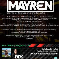 Tributes to the Greats: Bixx Mixed by Mayren