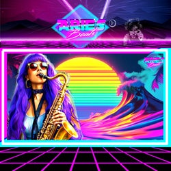 Happy Springtime Saxophone (80s Synthwave Retro New Wave)