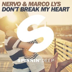 Marco Lys' "Don't Break My Heart" Chart