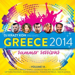 Greece 2014 Summer Sessions (Mixed By DJ Krazy Kon)
