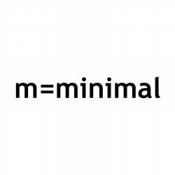 m=minimal
