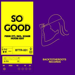 So Good (incl. Somir House Edit)