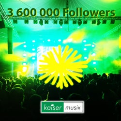3 600 000 Followers