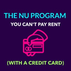 You Can't Pay Rent with A Credit Card