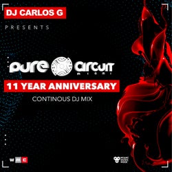 11 Years Anniversary - CARLOS G CONTINUOUS DJ MIX