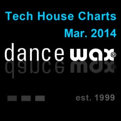 dancewax's Tech-House Charts Mar. 2014