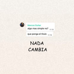 Nada cambia