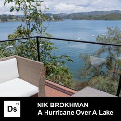 A Hurricane over a lake