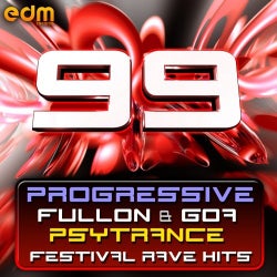 99 Progressive, Fullon & Goa Psytrance Festival Rave Hits