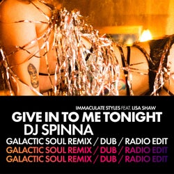 Give in to Me Tonight (DJ Spinna Galactic Soul Remixes)