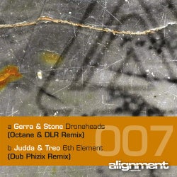 Droneheads (Octane & DLR Remix) / 6th Element (Dub Phizix Remix) - Single