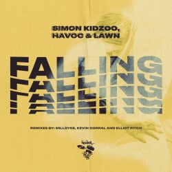 Simon Kidzoo 'Falling' Chart