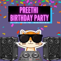 DNB Preethi (Bday) 11.1.21