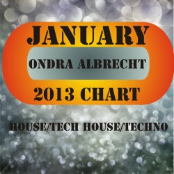 DJ Ondra Albrecht January 2013 top 10 chart