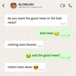 nothing lasts 4ever