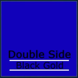 Double Side-Black Gold