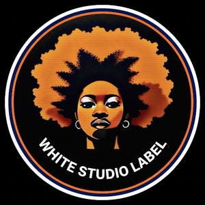 White Studio Label