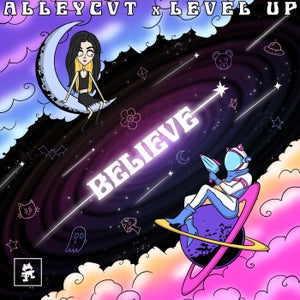 ALLEYCVT & LEVEL UP BELIEVE Artwork
