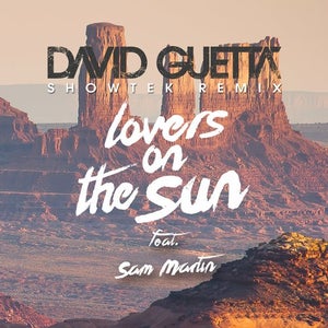 David Guetta Lovers On The Sun (Showtek Remix) Artwork