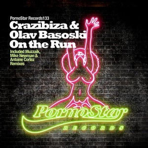 Crazibiza & Olav Basoski - On The Run Artwork