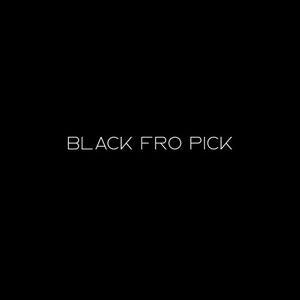 Black Fro Pick