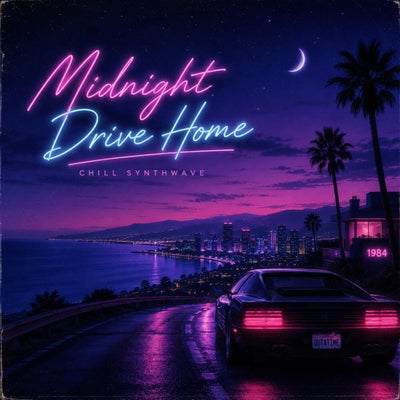 Midnight Drive Home (Chill Synthwave)
