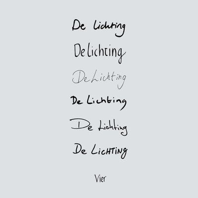 De Lichting presents Vier
