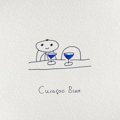 Curaçao Blue