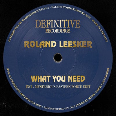 What You Need