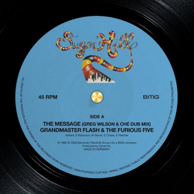 The Message / Rapper's Delight (Greg Wilson & Ché Wilson Dub Mixes)