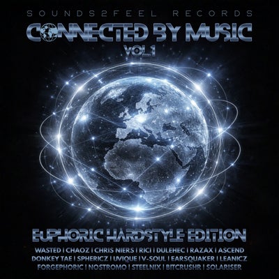 CONNECTED BY MUSIC, Vol. 1 (Euphoric Hardstyle)