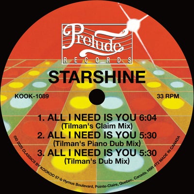 All I Need Is You (Tilman’s Mixes)