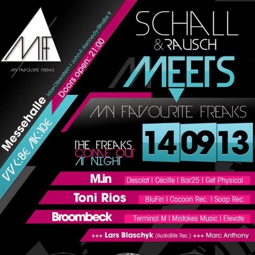 Schall&Rausch #My Favourite Freaks August#