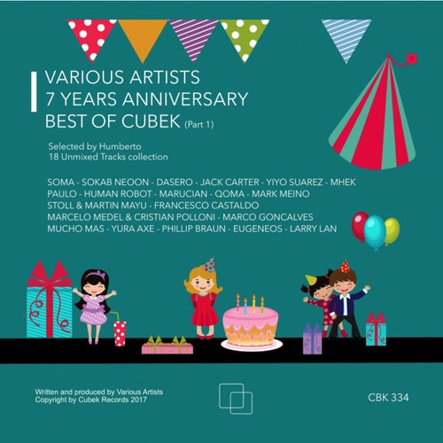 7 Years Anniversary Best of Cubek, Pt. 1 Selected by Humberto