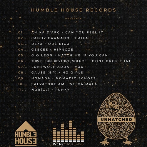 HUMBLE HOUSE RECORDS presents…UNHATCHED
