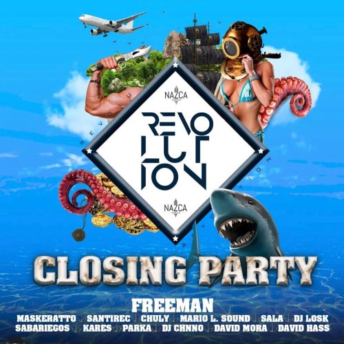 Revolution Closing Party Tracklist