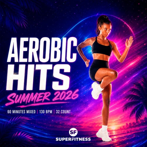 Aerobic Hits Summer 2026: 60 Minutes Mixed for Fitness & Workout 130 bpm/32 Count