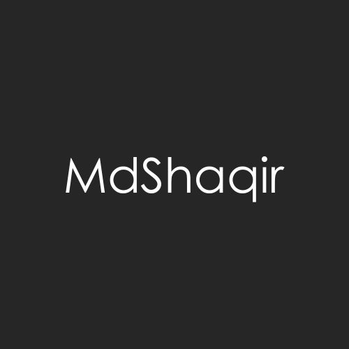 MdShaqir